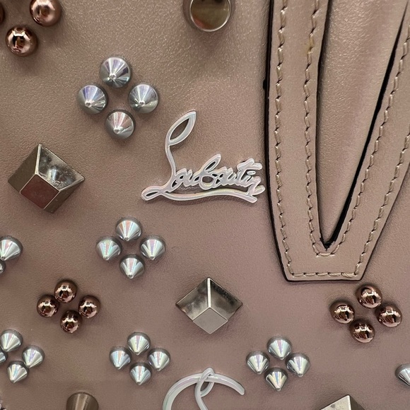 Christian Louboutin Authentic Paloma Medium Tote - Leche Biege - Picture 15 of 16